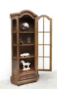Stylowa dębowa witryna w stylu eklektycznym. Po renowacji. - 3