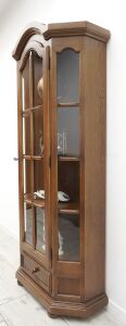Stylowa dębowa witryna w stylu eklektycznym. Po renowacji. - 6