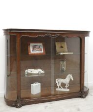 Zabytkowa witryna chippendale z lat 40-tych. Po renowacji. - 2