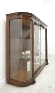 Zabytkowa witryna chippendale z lat 40-tych. Po renowacji. - 3