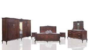 Włoska, zabytkowa sypialnia. Po profesjonalnej renowacji.