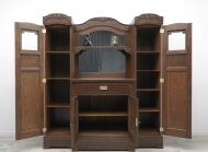 Zabytkowy kredens z lat 20-tych. Po profesjonalnej renowacji. - 11