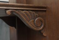 Zabytkowy kredens z lat 20-tych. Po profesjonalnej renowacji. - 5