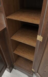 Zabytkowy kredens z lat 20-tych. Po profesjonalnej renowacji. - 16