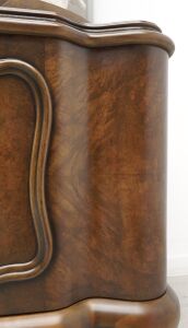 Zabytkowa witryna z lat 40-tych w stylu chippendale. Po renowacji. - 12